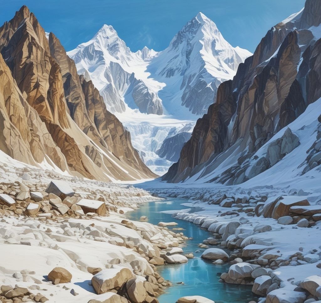 Gaumukh Treck Gaumukh Glacier