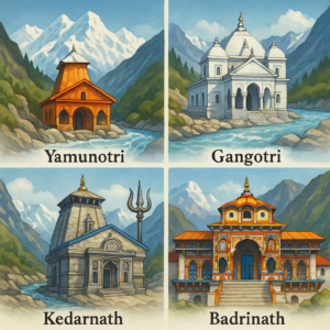 chanrdham yatra guide gangotri yamunotri kedarnath badrinath